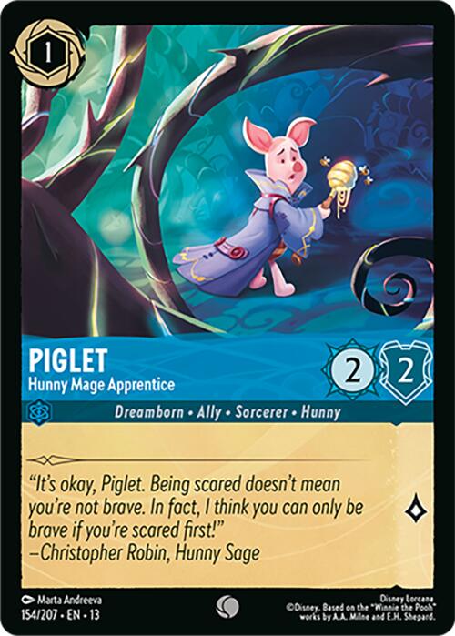 Piglet - Hunny Mage Apprentice (154/207) [Attack of the Vine!] | Empire Gaming NC
