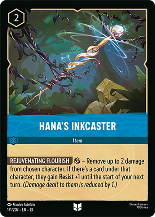 Hana's Inkcaster (171/207) [Attack of the Vine!] | Empire Gaming NC