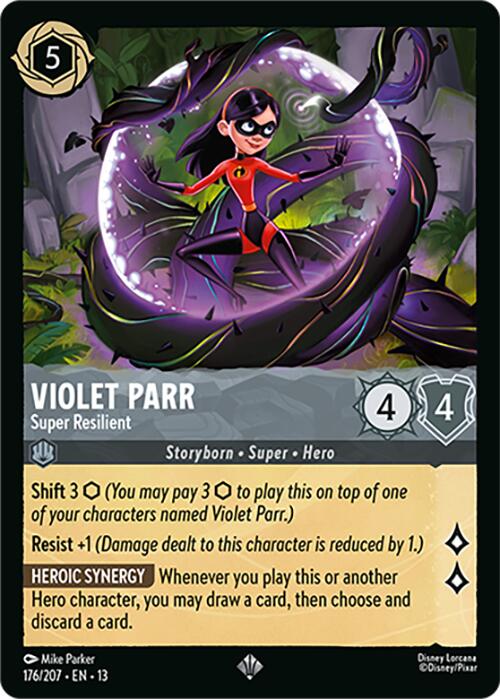 Violet Parr - Super Resilient (176/207) [Attack of the Vine!] | Empire Gaming NC