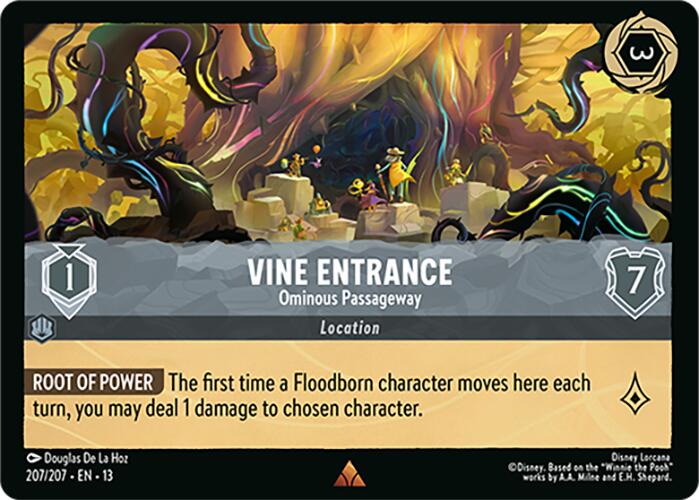 Vine Entrance - Ominous Passageway (207/207) [Attack of the Vine!] | Empire Gaming NC