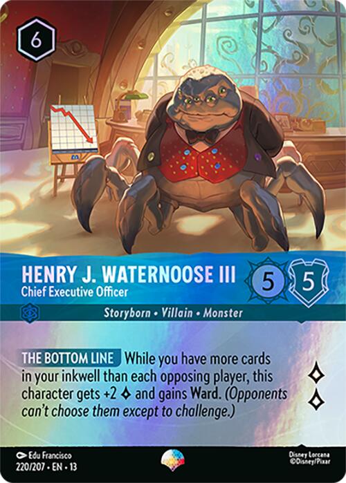 Henry J. Waternoose III - Chief Executive Officer (Epic) (220/204) [Attack of the Vine!] | Empire Gaming NC