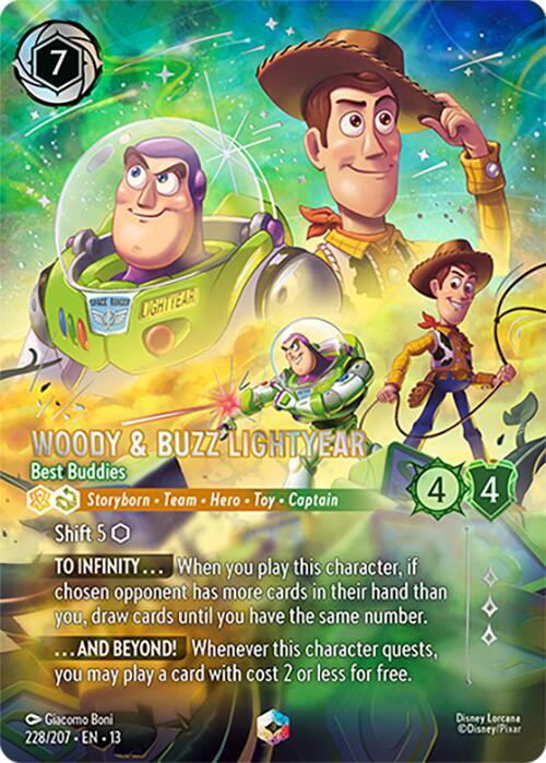 Woody & Buzz Lightyear - Best Buddies (Enchanted) (228/204) [Attack of the Vine!] | Empire Gaming NC