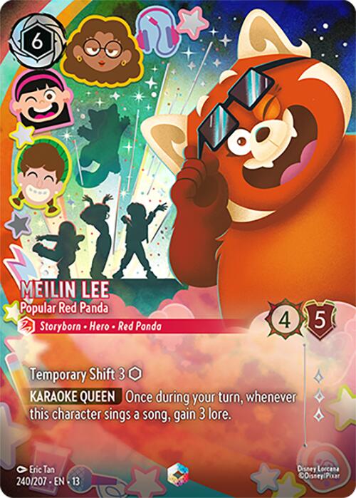 Meilin Lee - Popular Red Panda (Enchanted) (240/204) [Attack of the Vine!] | Empire Gaming NC