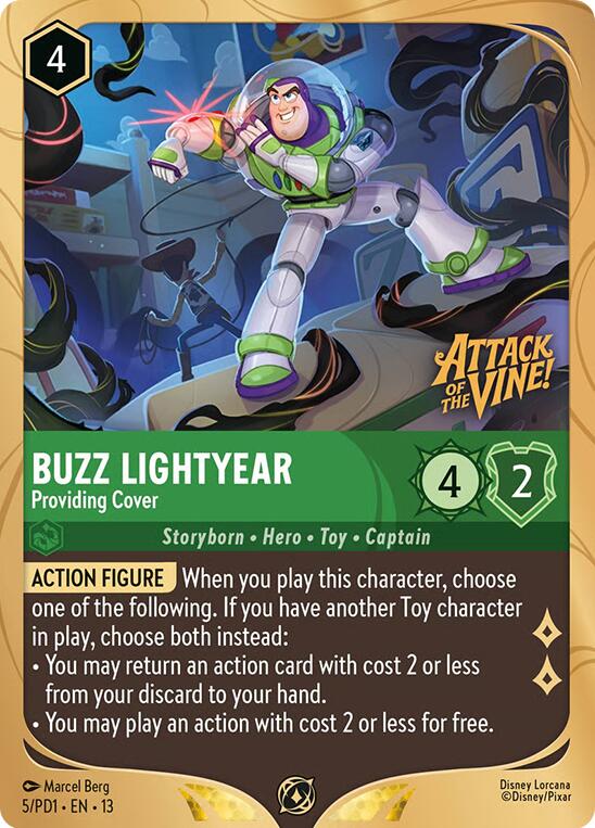 Buzz Lightyear - Providing Cover (5) [Promo Cards] | Empire Gaming NC