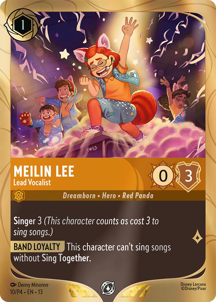 Meilin Lee - Lead Vocalist (10) [Promo Cards] | Empire Gaming NC