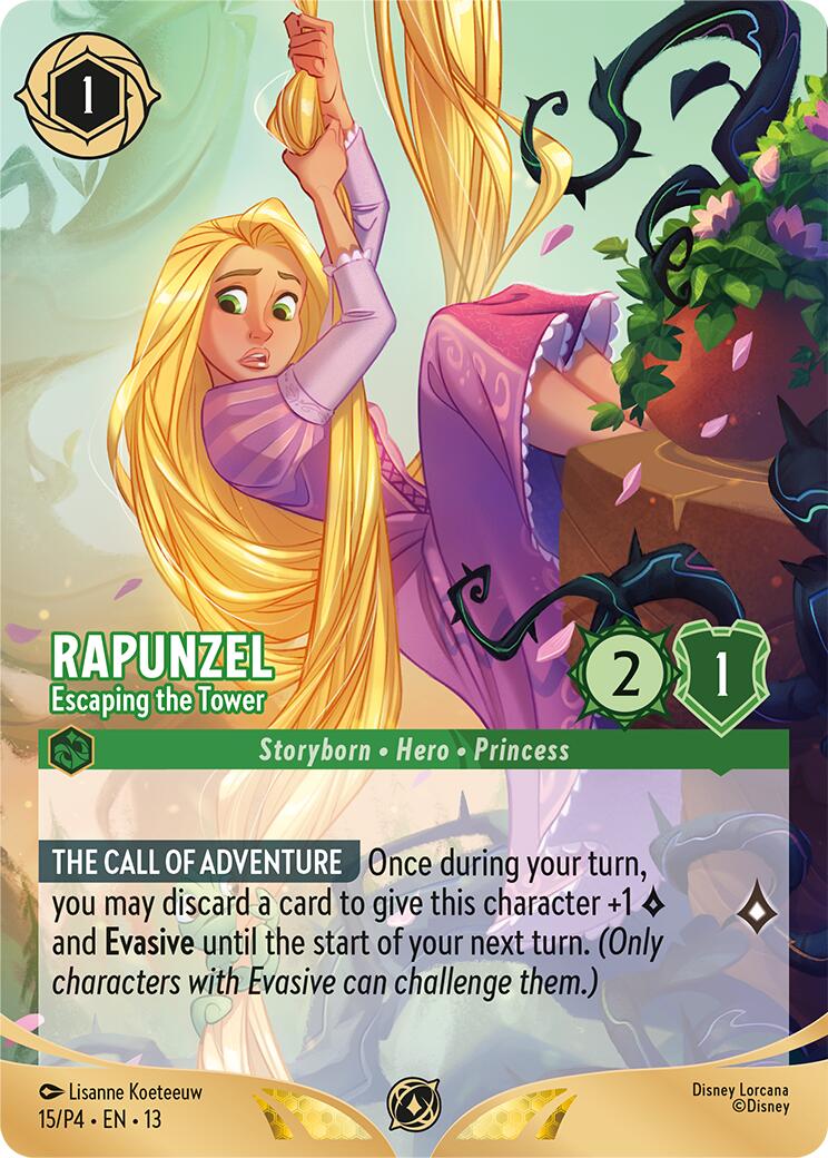 Rapunzel - Escaping the Tower (Store Championship Participant) (15) [Promo Cards] | Empire Gaming NC