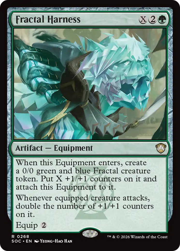 Fractal Harness [Secrets of Strixhaven Commander] | Empire Gaming NC