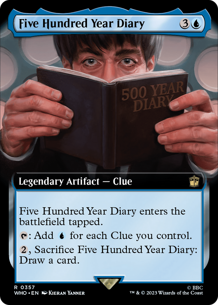 Five Hundred Year Diary (Extended Art) [Doctor Who] | Empire Gaming NC