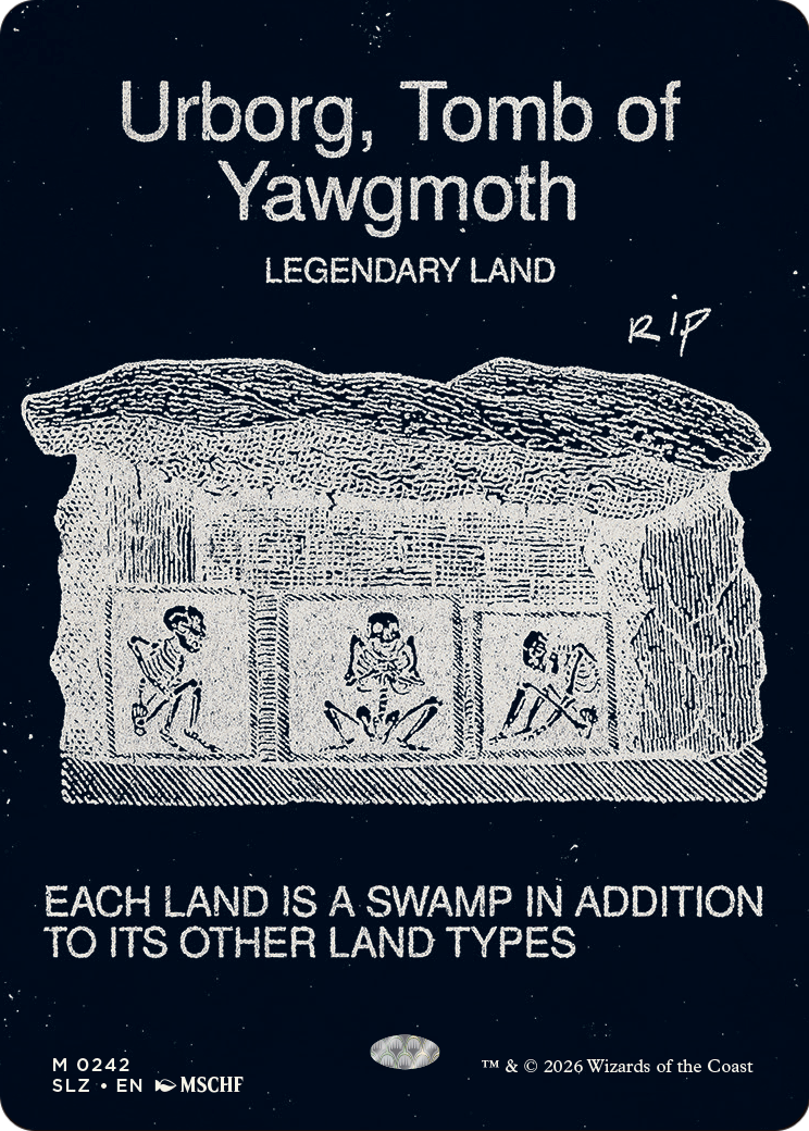 Urborg, Tomb of Yawgmoth (0242) [Secret Lair x MSCHF: The Zeta Set] | Empire Gaming NC