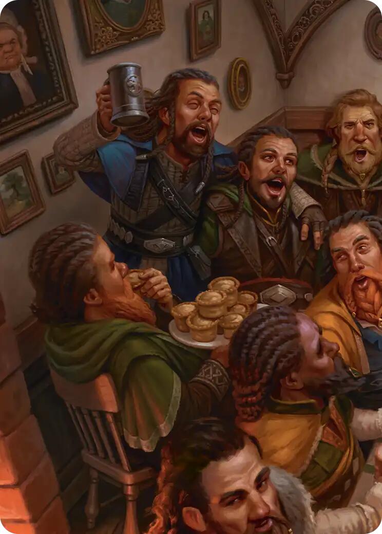 Fili and Kili, Joyous Art Card (1/12) [The Hobbit Art Series] | Empire Gaming NC
