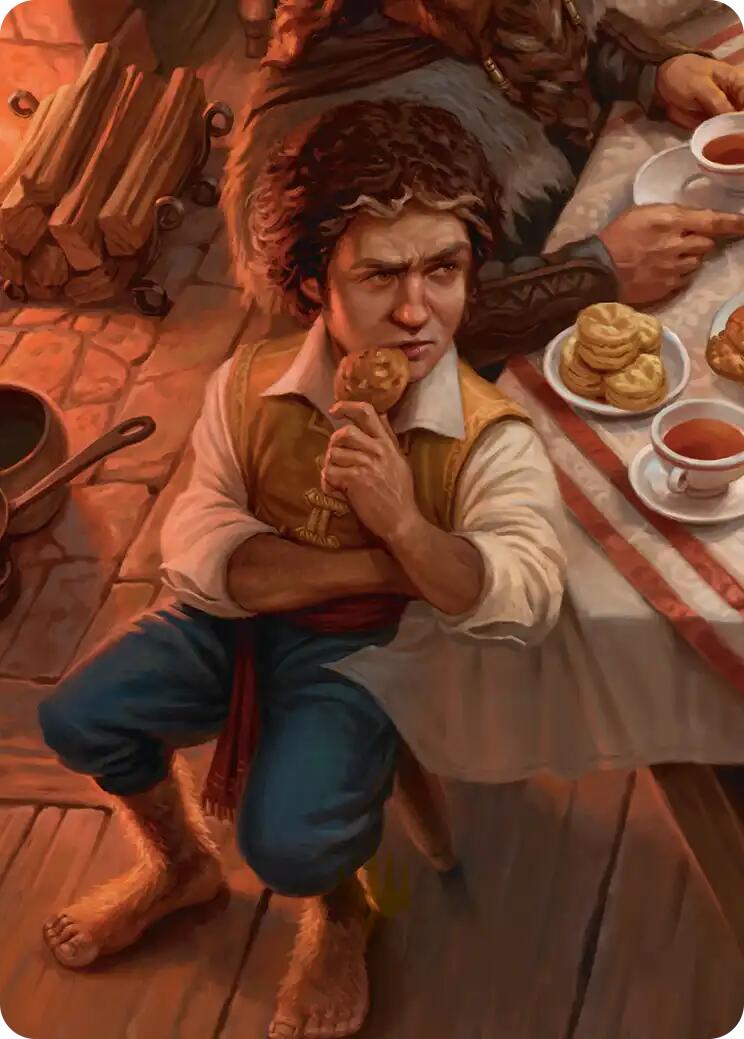 Bilbo, Fellow Conspirator Art Card (4/12) [The Hobbit Art Series] | Empire Gaming NC