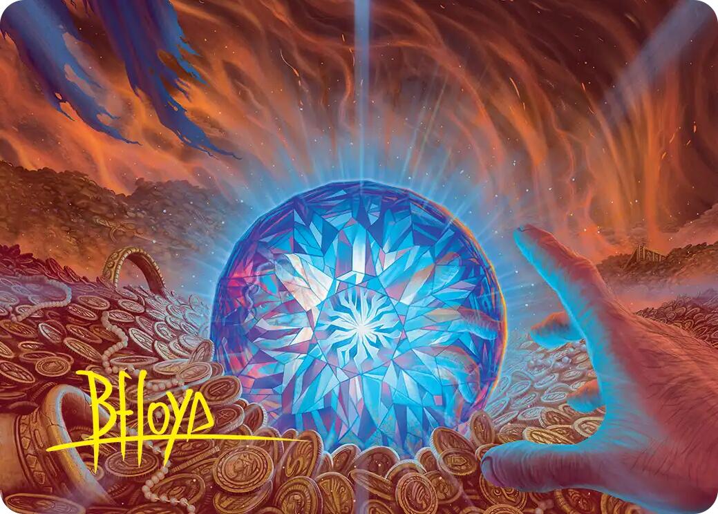 The Arkenstone Art Card (Gold-Stamped Signature) [The Hobbit Art Series] | Empire Gaming NC