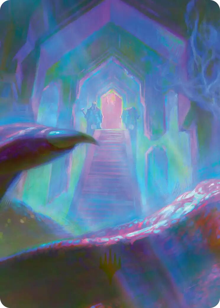 Dragon-Cursed Halls Art Card (8/12) [The Hobbit Art Series] | Empire Gaming NC