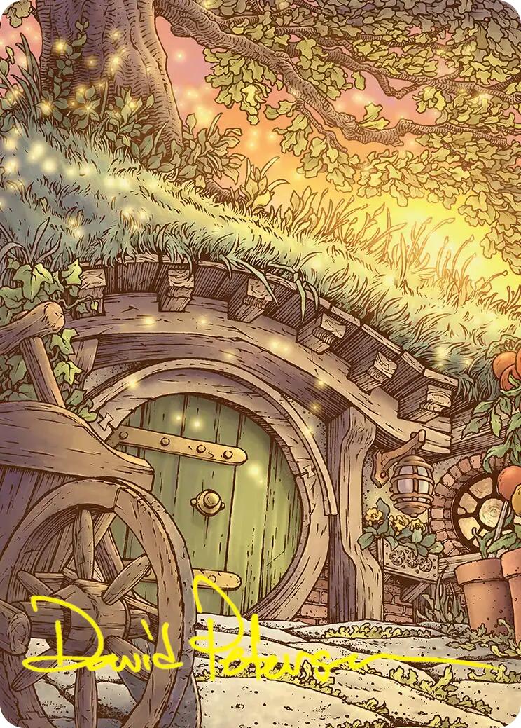 Plains (Summer) Art Card (Gold-Stamped Signature) [The Hobbit Art Series] | Empire Gaming NC