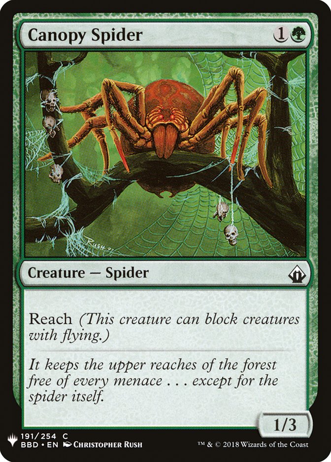 Canopy Spider [Mystery Booster] | Empire Gaming NC