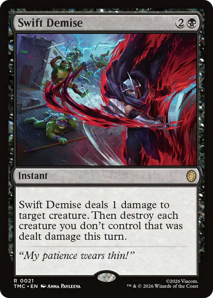 Swift Demise [Teenage Mutant Ninja Turtles Commander] | Empire Gaming NC