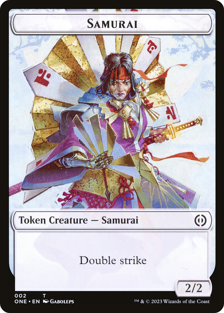 Samurai Token [Phyrexia: All Will Be One Tokens] | Empire Gaming NC