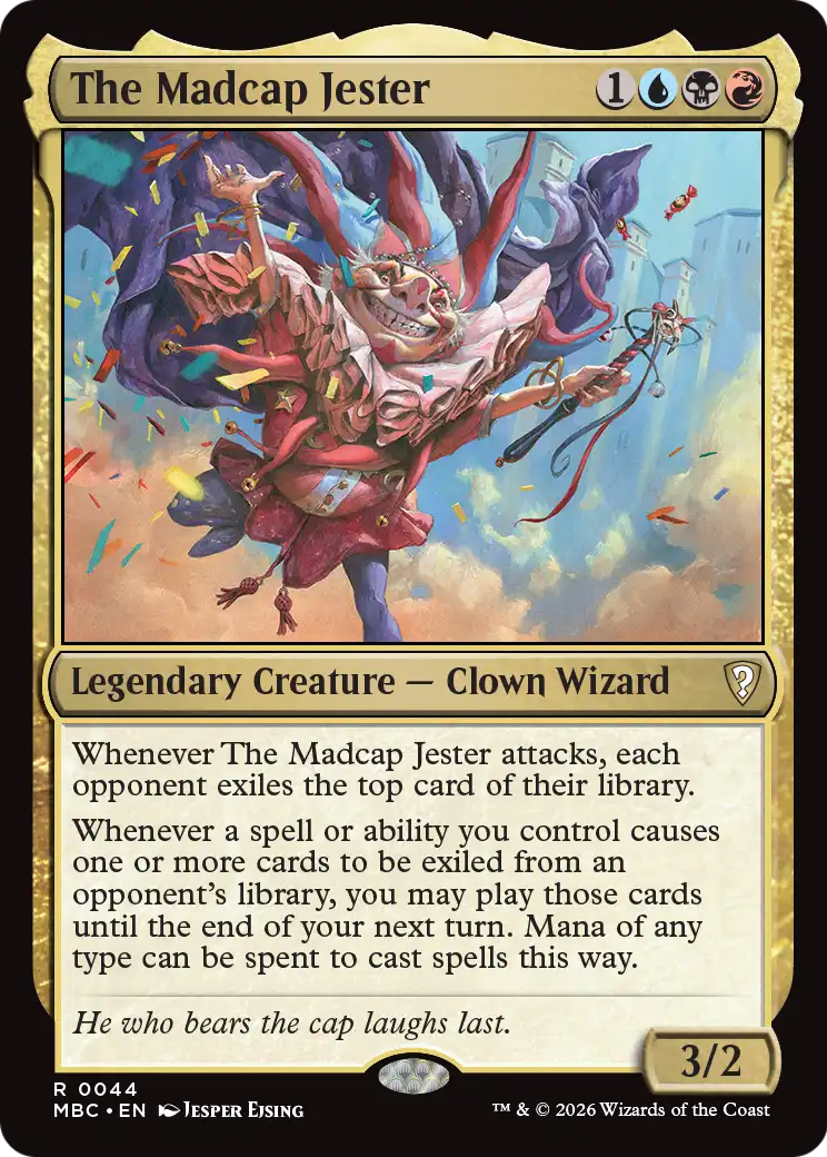 The Madcap Jester [Mystery Booster: Commander Edition] | Empire Gaming NC
