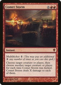 Comet Storm (Oversized) [Oversize Cards] | Empire Gaming NC