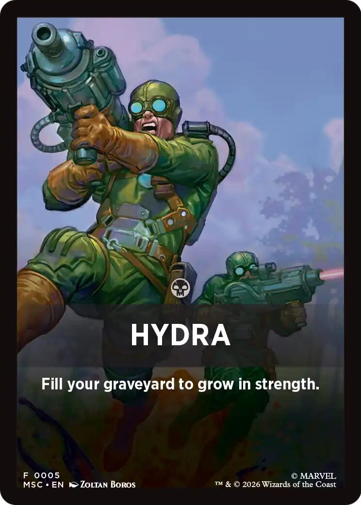 Hydra Theme Card (0005) [Marvel Super Heroes Commander] | Empire Gaming NC