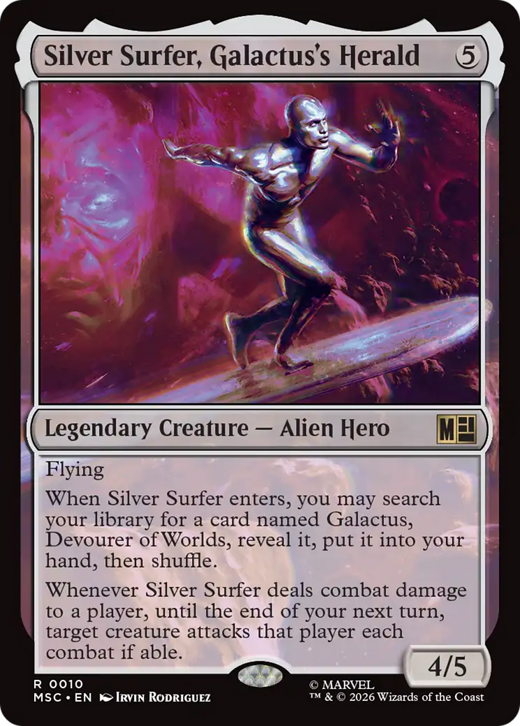 Silver Surfer, Galactus's Herald [Marvel Super Heroes Commander] | Empire Gaming NC
