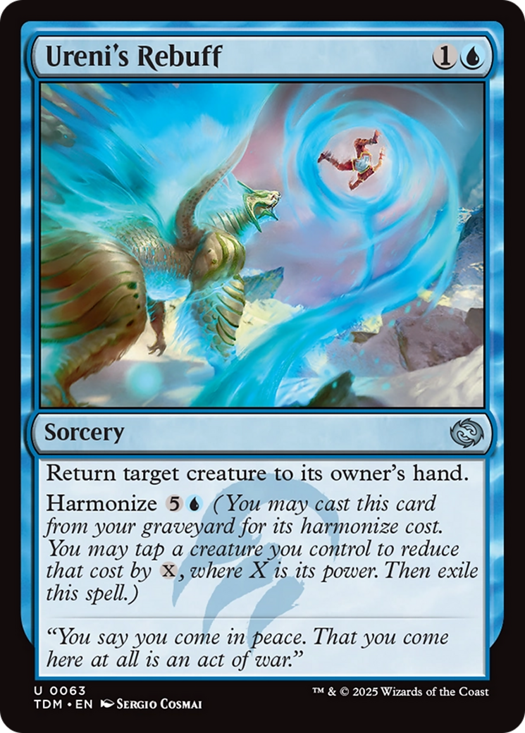 Ureni's Rebuff [Tarkir: Dragonstorm] | Empire Gaming NC