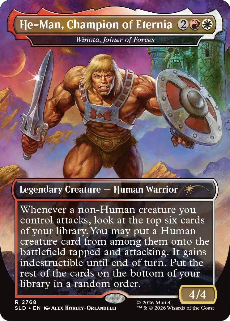 He-Man, Champion of Eternia - Winota, Joiner of Forces [Secret Lair Drop Series] | Empire Gaming NC
