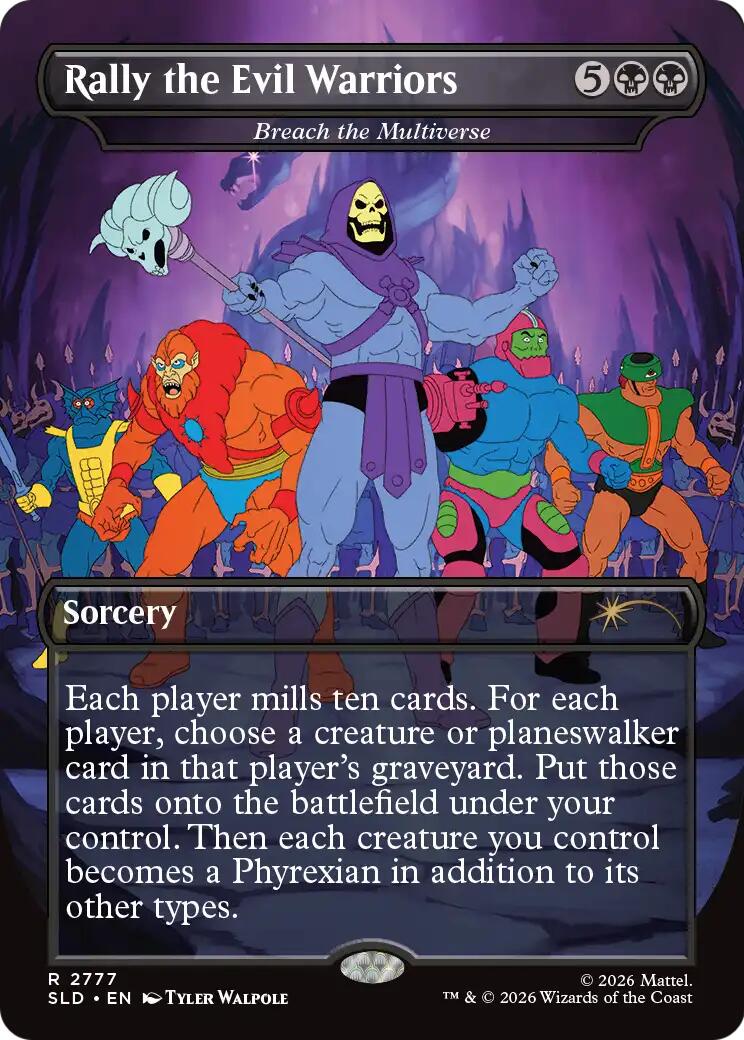 Rally the Evil Warriors - Breach the Multiverse [Secret Lair Drop Series] | Empire Gaming NC