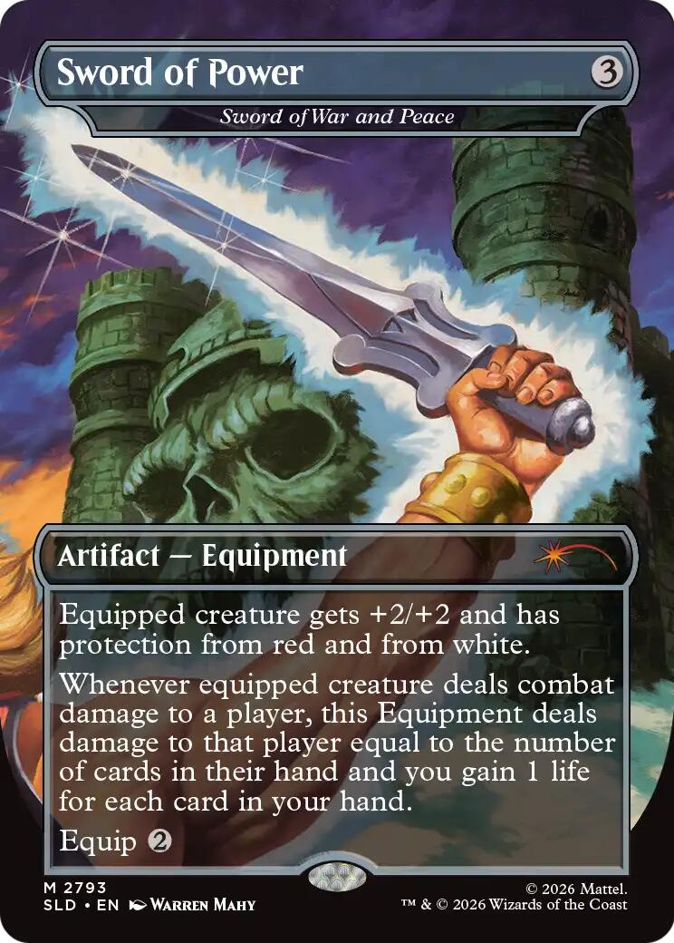 Sword of Power - Sword of War and Peace [Secret Lair Drop Series] | Empire Gaming NC
