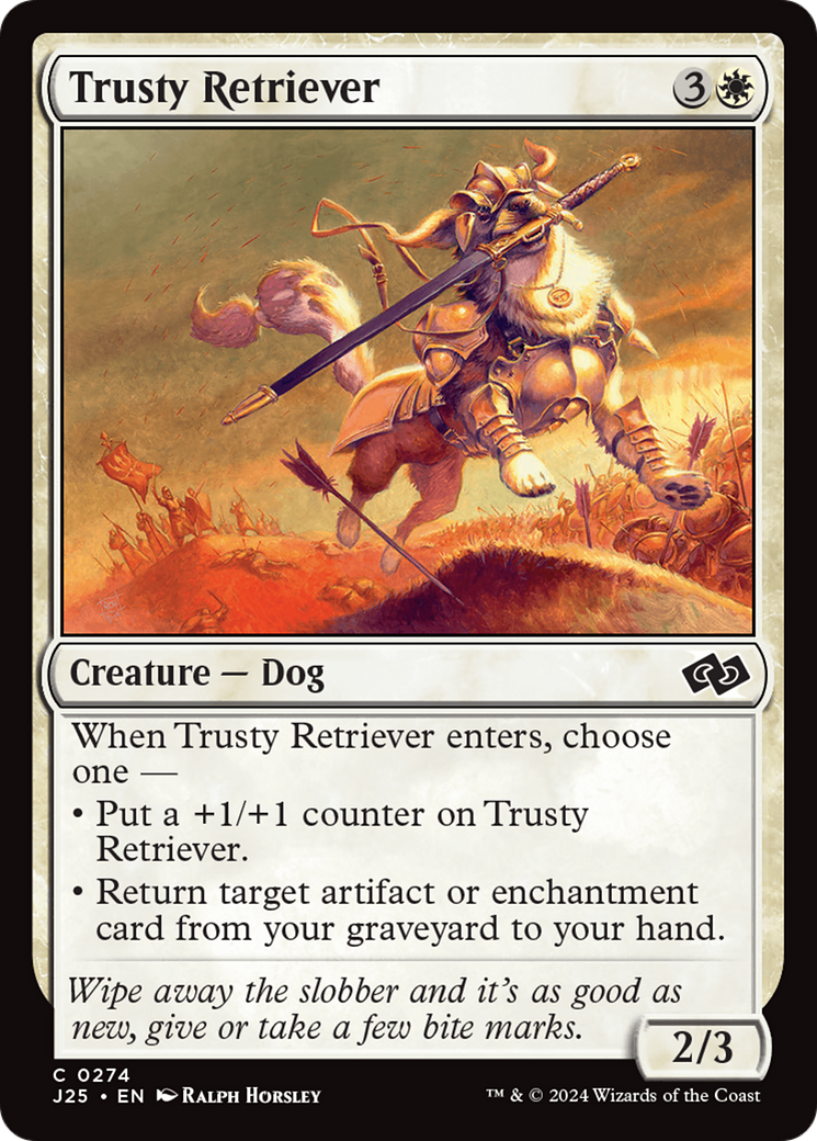 Trusty Retriever [Foundations Jumpstart] | Empire Gaming NC