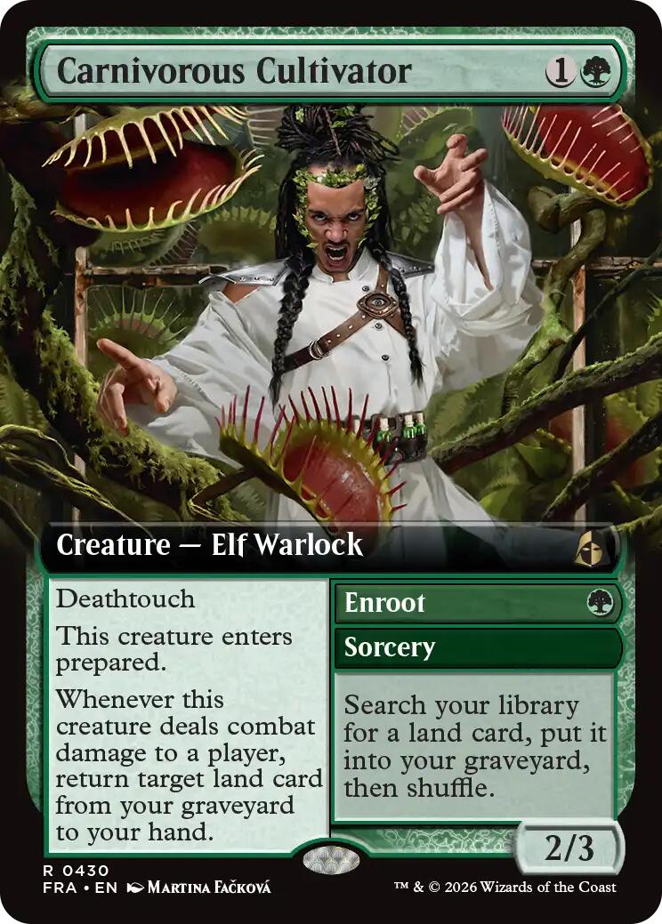 Carnivorous Cultivator (Extended Art) [Reality Fracture] | Empire Gaming NC