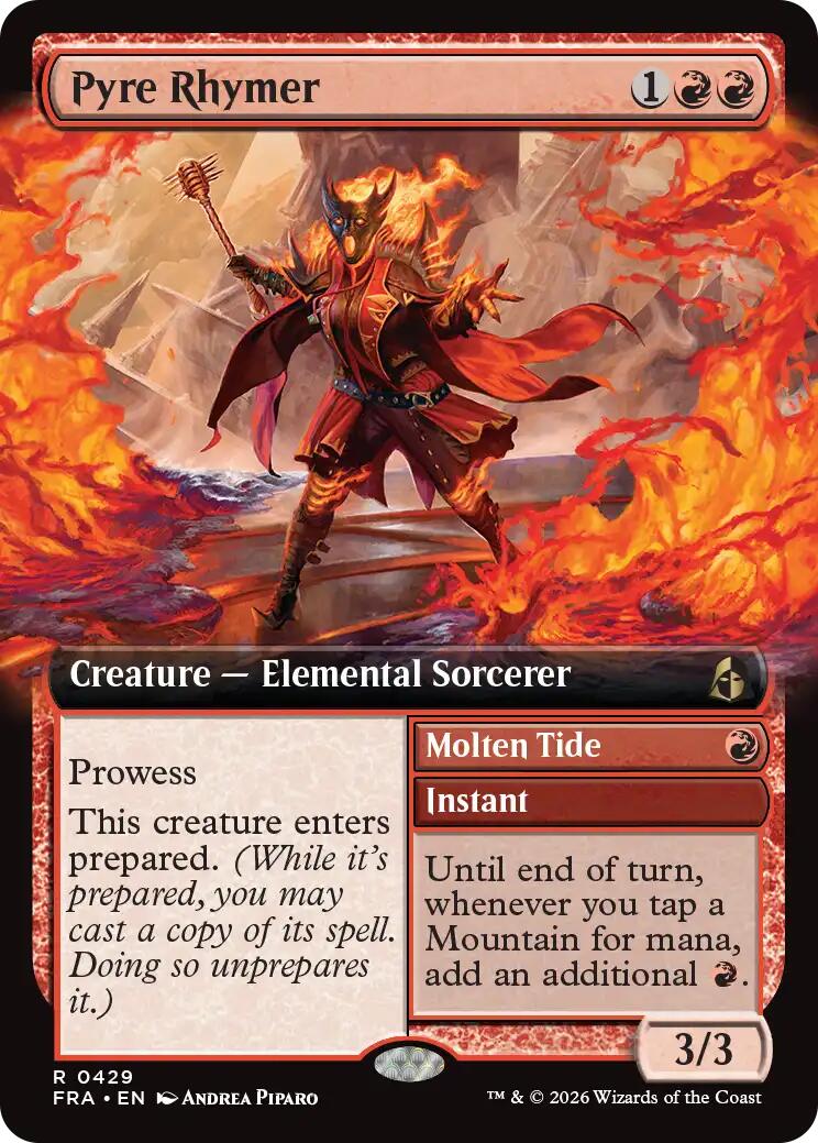 Pyre Rhymer (Extended Art) [Reality Fracture] | Empire Gaming NC