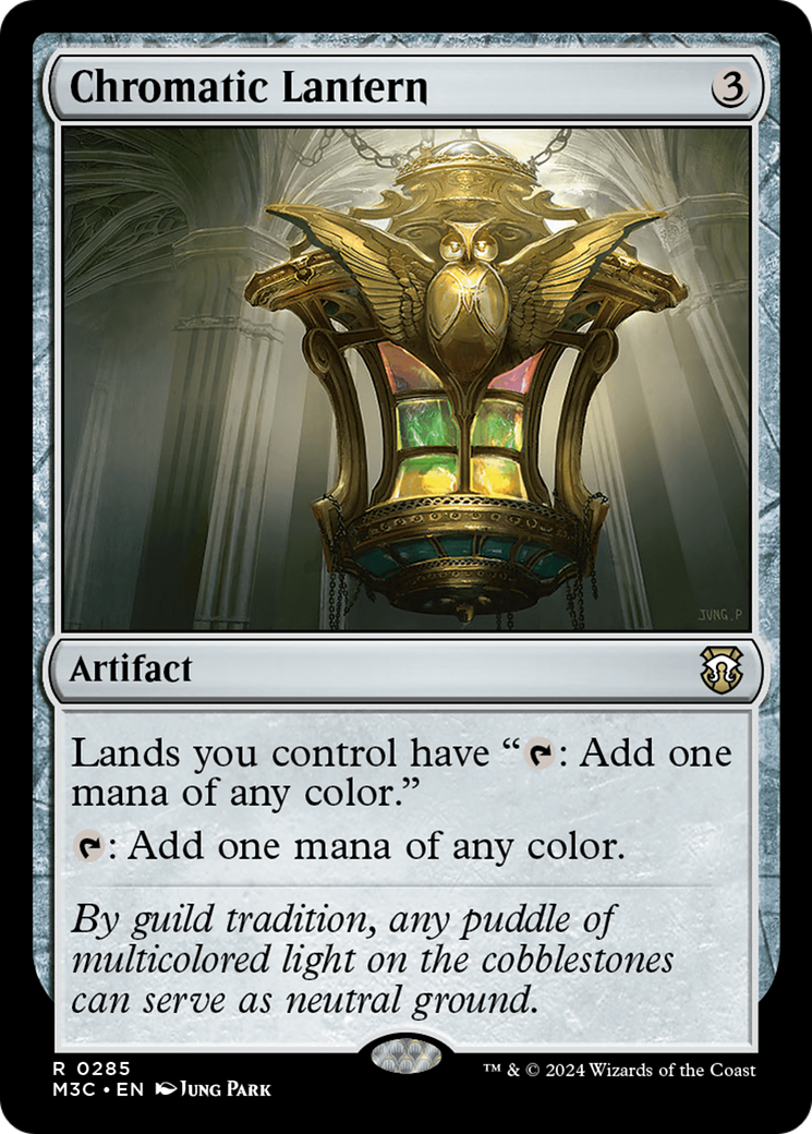 Chromatic Lantern (Ripple Foil) [Modern Horizons 3 Commander] | Empire Gaming NC