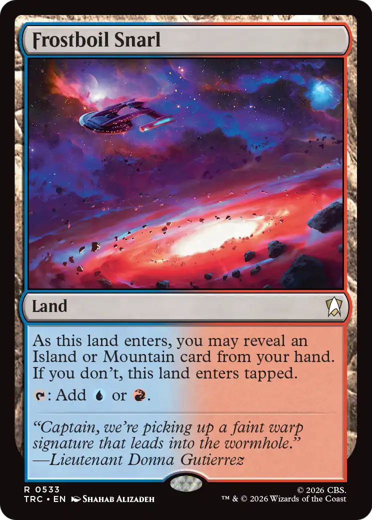 Frostboil Snarl (Surge Foil) [Star Trek Commander] | Empire Gaming NC