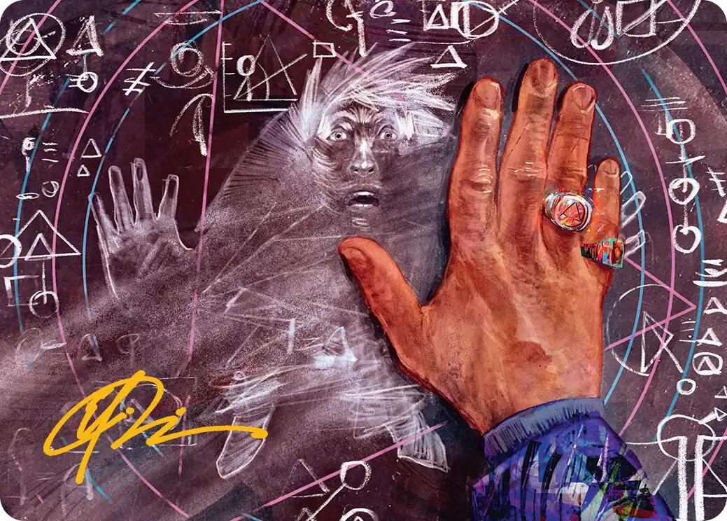 Solve for Disappointment Art Card (Gold-Stamped Signature) [Reality Fracture Art Series] | Empire Gaming NC