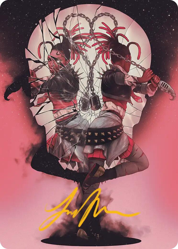 Face Yourself Art Card (Gold-Stamped Signature) [Reality Fracture Art Series] | Empire Gaming NC