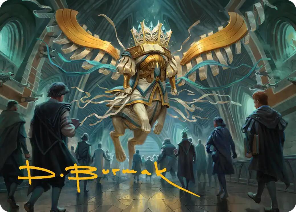 Denzilore Fatehold Art Card (Gold-Stamped Signature) [Reality Fracture Art Series] | Empire Gaming NC