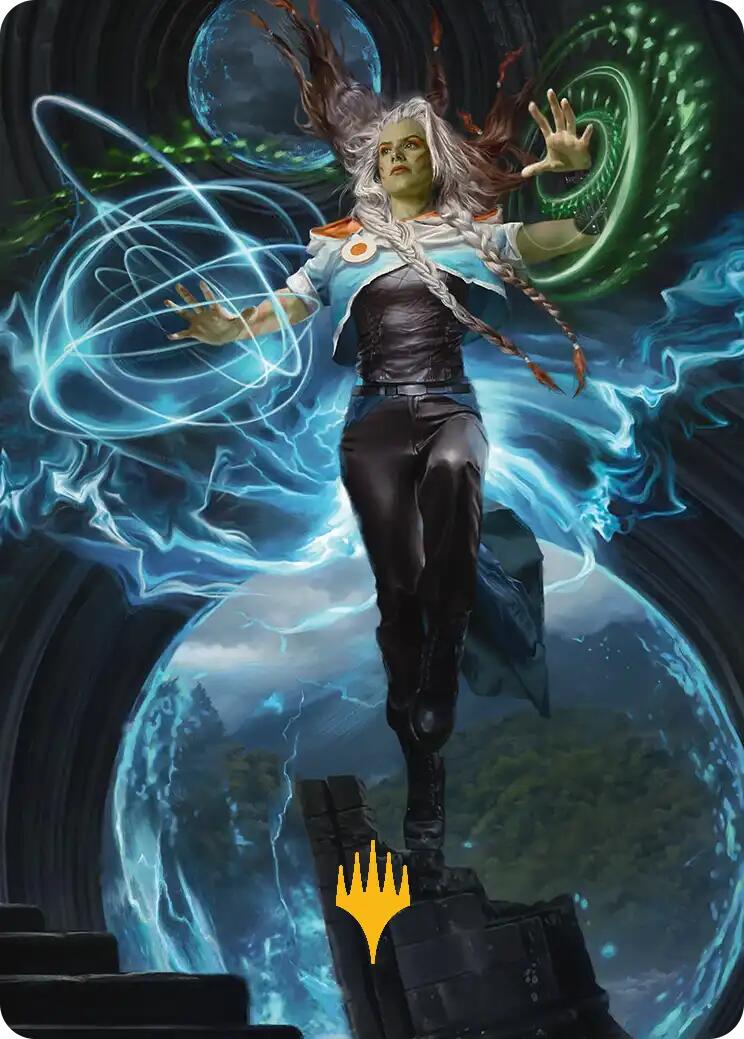 Tam, the Possibility Art Card (Gold-Stamped) [Reality Fracture Art Series] | Empire Gaming NC