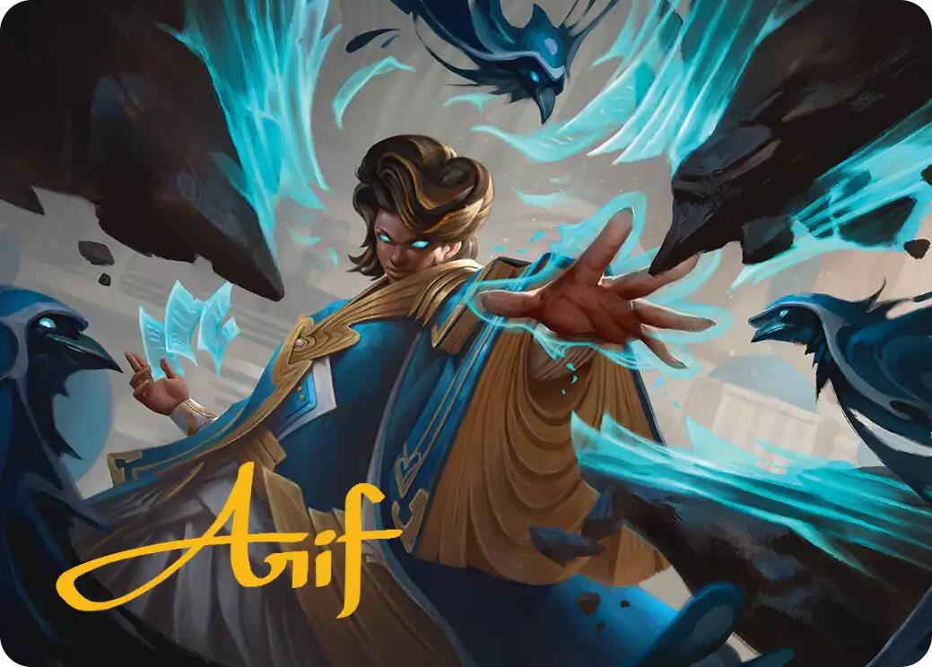 Proctor of Potential Art Card (Gold-Stamped Signature) [Reality Fracture Art Series] | Empire Gaming NC