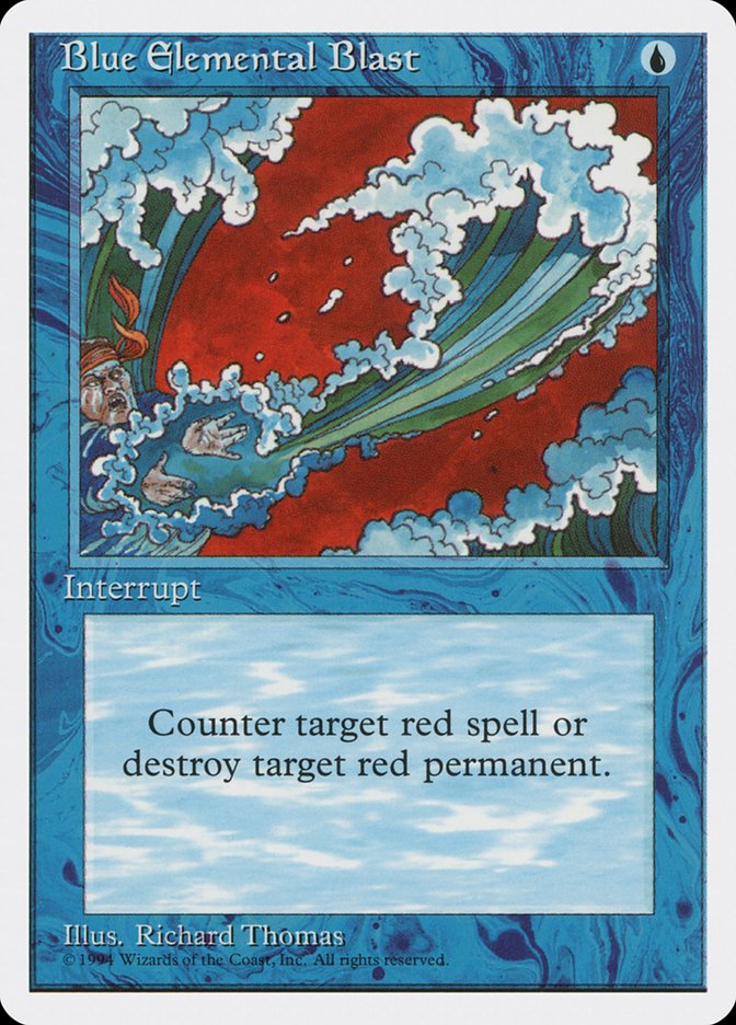 Blue Elemental Blast [Media Promos] | Empire Gaming NC