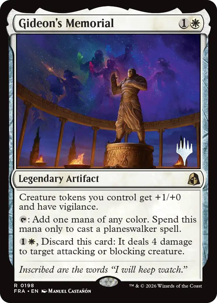 Gideon's Memorial [Reality Fracture Promos] | Empire Gaming NC