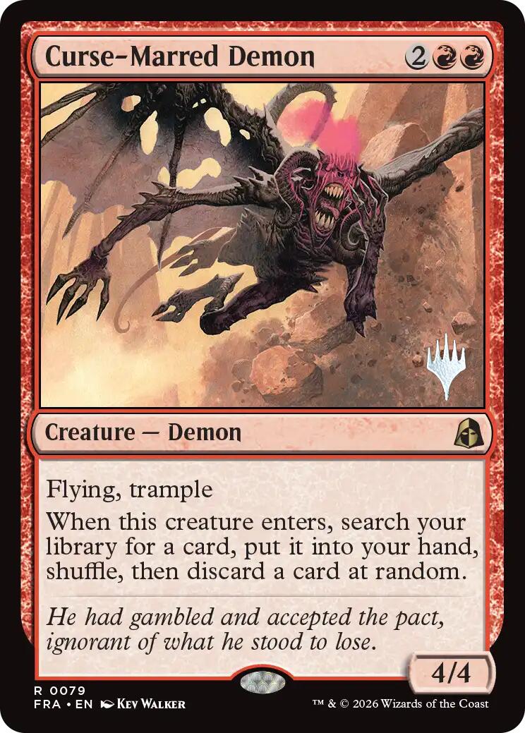 Curse-Marred Demon [Reality Fracture Promos] | Empire Gaming NC