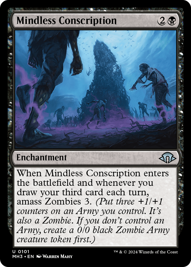 Mindless Conscription [Modern Horizons 3] | Empire Gaming NC