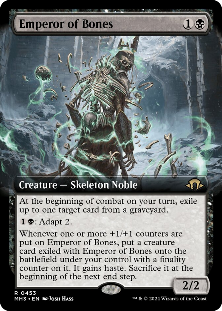 Emperor of Bones (Extended Art) [Modern Horizons 3] | Empire Gaming NC