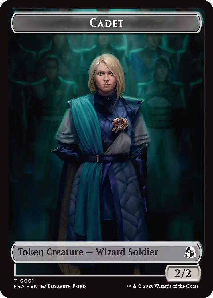 Cadet // Beast Double-Sided Token [Reality Fracture Tokens] | Empire Gaming NC