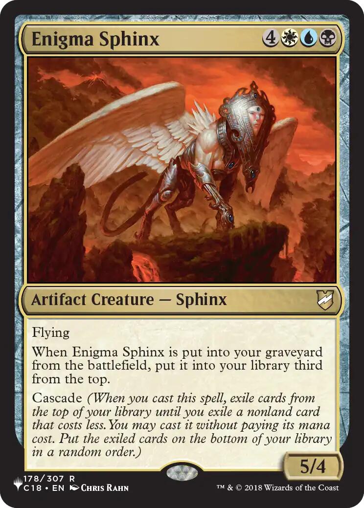 Enigma Sphinx [The List] | Empire Gaming NC