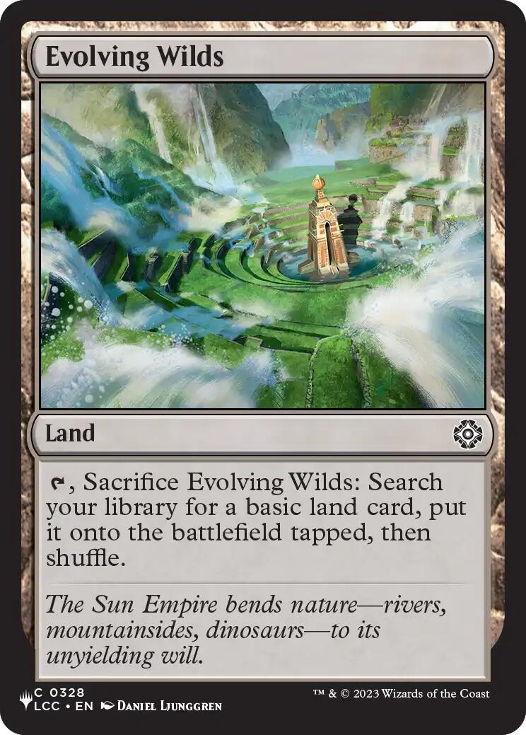 Evolving Wilds (LCC) [The List] | Empire Gaming NC