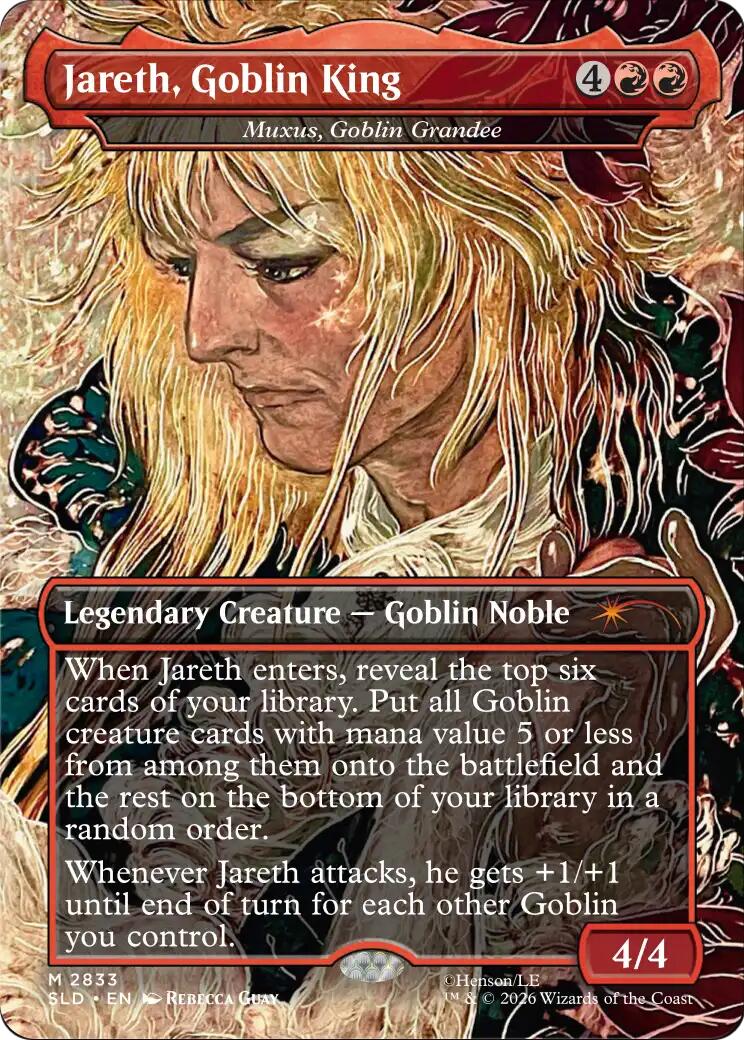 Jareth, Goblin King - Muxus, Goblin Grandee [Secret Lair Drop Series] | Empire Gaming NC