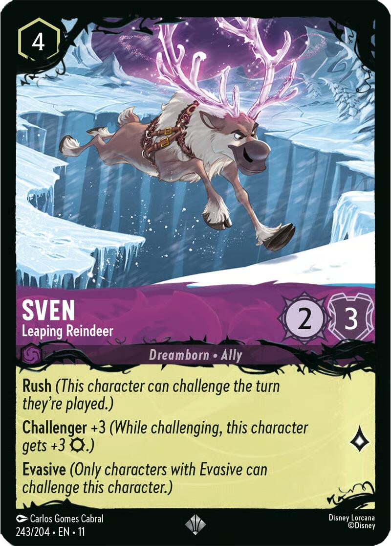 Sven - Leaping Reindeer (243/204) [Illumineer's Quest: The Great Hunny Rescue] | Empire Gaming NC