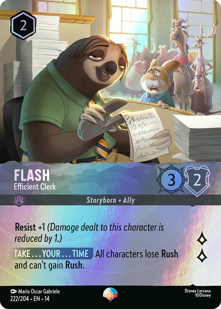 Flash - Efficient Clerk (Epic) (222/204) [Hyperia City] | Empire Gaming NC
